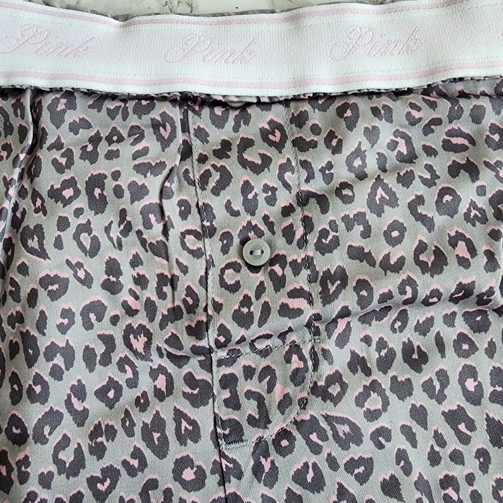 VS Pink Tencel Material Sleep Boxy Pajama Shorts XL - Picture 5 of 8